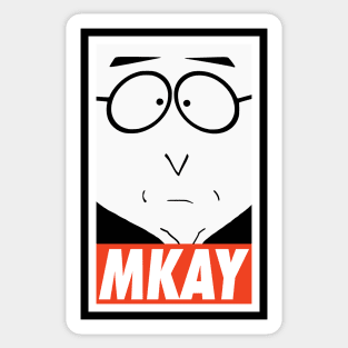 MKAY Sticker